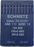 Schmetz Large Shank Plain Sewer Needles 135x5 DPx5 134 SY7225