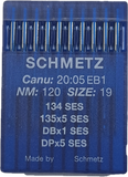 Schmetz Large Shank Plain Sewer Needles 135x5 DPx5 134 SY7225