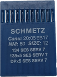 Schmetz Large Shank Plain Sewer Needles 135x5 DPx5 134 SY7225