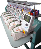 Tajima TFMX-IIC Multi Head Embroidery Machine